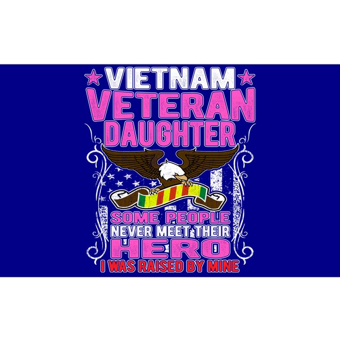 Proud Vietnam Veteran Daughter Gift Cool Gift I Was Raised By Mine Gift Bumper Sticker