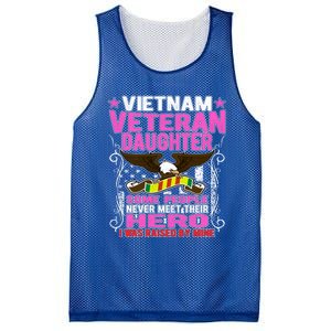 Proud Vietnam Veteran Daughter Gift Cool Gift I Was Raised By Mine Gift Mesh Reversible Basketball Jersey Tank