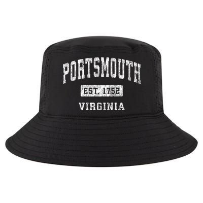 Portsmouth Virginia Va Vintage Established Sports Cool Comfort Performance Bucket Hat