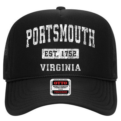 Portsmouth Virginia Va Vintage Established Sports Hat