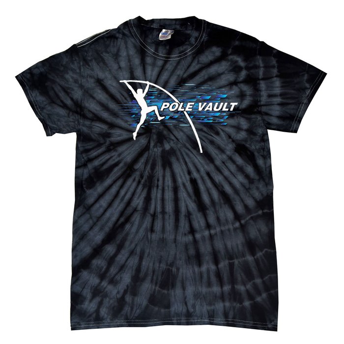 Pole Vault Vaulter Sport Track & Field Tie-Dye T-Shirt