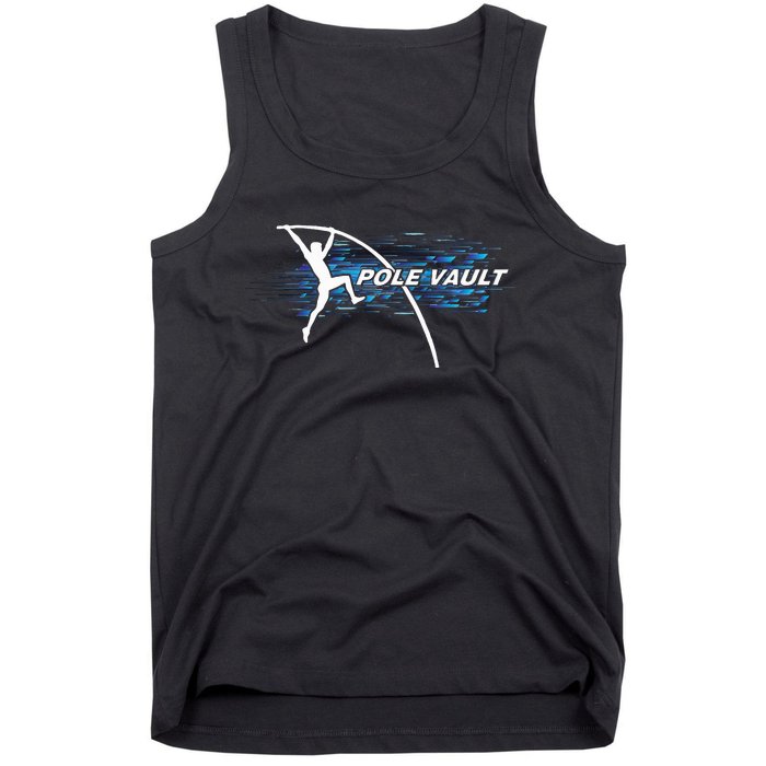 Pole Vault Vaulter Sport Track & Field Tank Top