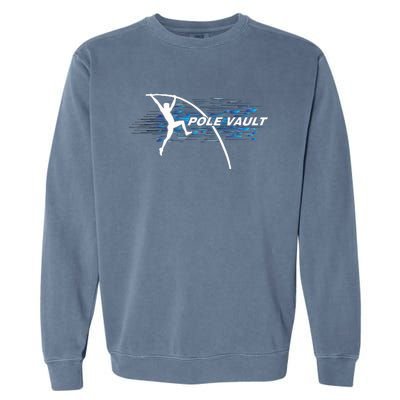 Pole Vault Vaulter Sport Track & Field Garment-Dyed Sweatshirt