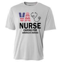 Patriotic Veterans Va Nurse Va Nurse Caring For AmericanS Heroes Cooling Performance Crew T-Shirt