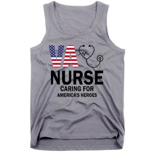 Patriotic Veterans Va Nurse Va Nurse Caring For AmericanS Heroes Tank Top