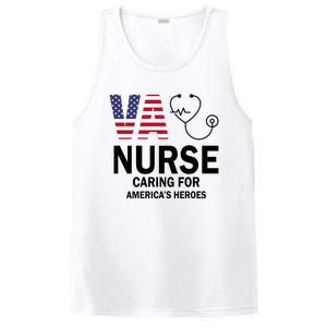 Patriotic Veterans Va Nurse Va Nurse Caring For AmericanS Heroes PosiCharge Competitor Tank