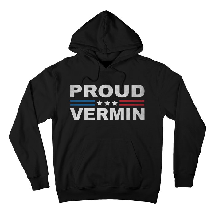 Proud Vermin Vintage Us Flag Hoodie