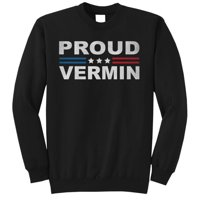 Proud Vermin Vintage Us Flag Sweatshirt