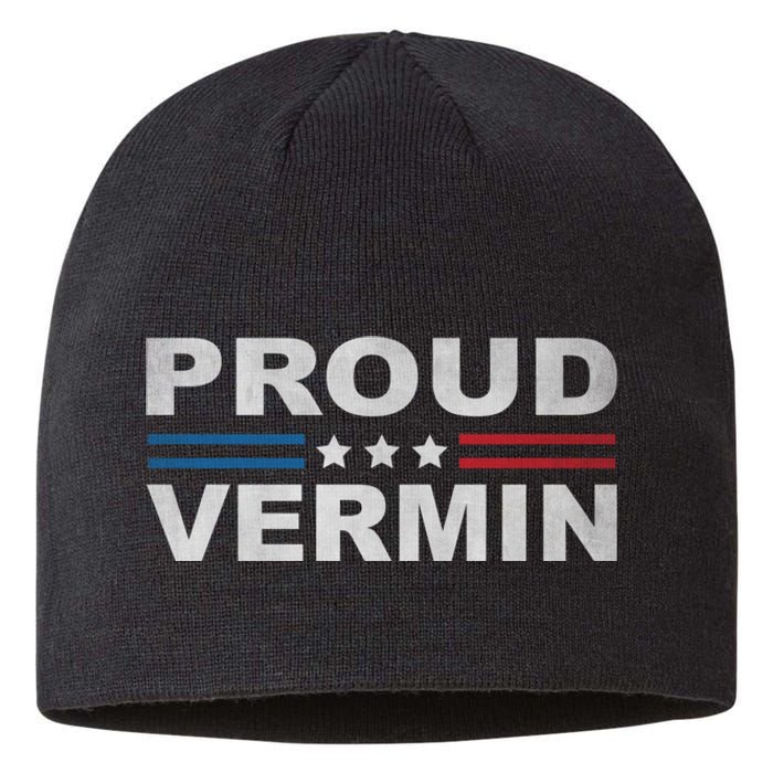 Proud Vermin Vintage Us Flag Sustainable Beanie