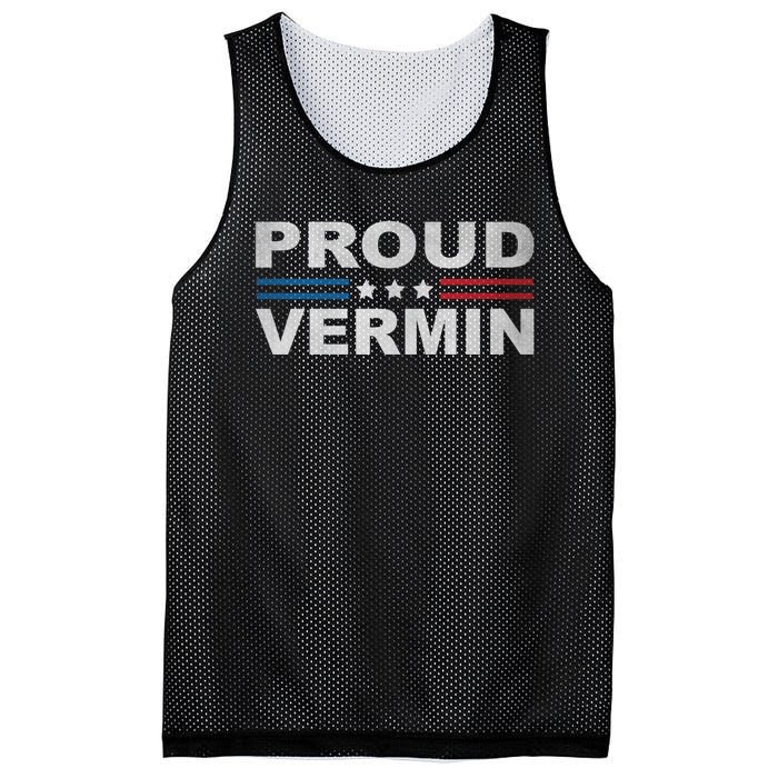 Proud Vermin Vintage Us Flag Mesh Reversible Basketball Jersey Tank