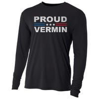 Proud Vermin Vintage Us Flag Cooling Performance Long Sleeve Crew