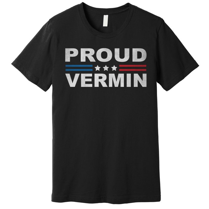 Proud Vermin Vintage Us Flag Premium T-Shirt