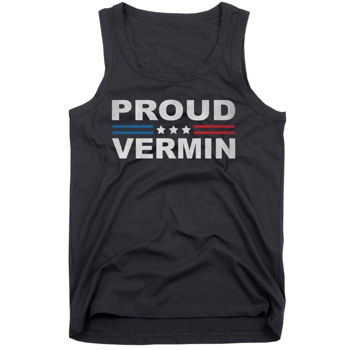 Proud Vermin Vintage Us Flag Tank Top