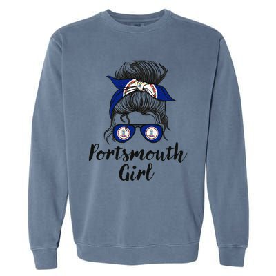 Portsmouth Virginia Women Girl Garment-Dyed Sweatshirt