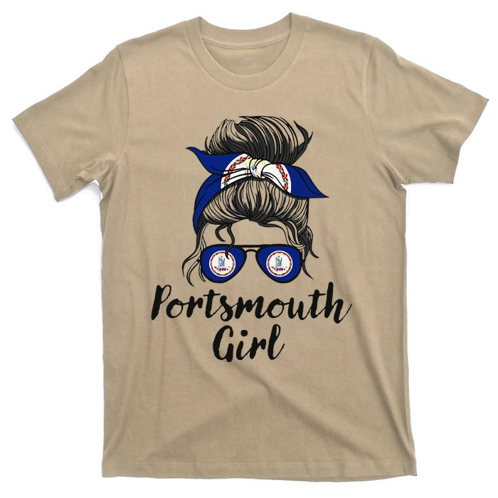 Portsmouth Virginia Women Girl T-Shirt