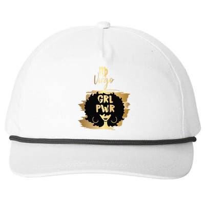 Power Virgo Zodiac Gift Snapback Five-Panel Rope Hat