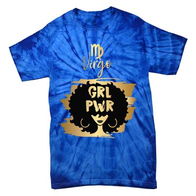 Power Virgo Zodiac Gift Tie-Dye T-Shirt