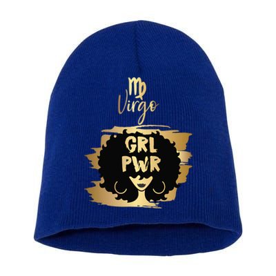 Power Virgo Zodiac Gift Short Acrylic Beanie