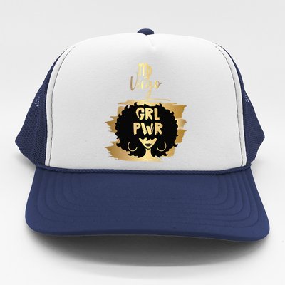 Power Virgo Zodiac Gift Trucker Hat