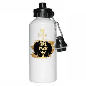 Power Virgo Zodiac Gift Aluminum Water Bottle 