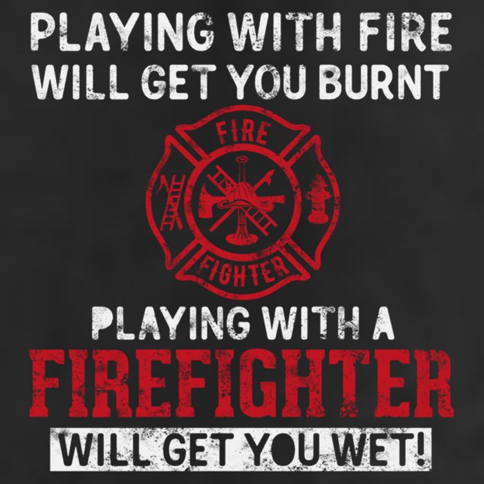 Playing With A Firefighter Will Get You Wet Gift For Fire Cool Gift Adult Drive Performance Visor