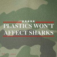 Plastics Won’T Affect Sharks Trump Marine Concerns Funny Legacy Tie Dye Trucker Hat