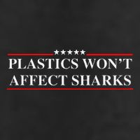 Plastics Won’T Affect Sharks Trump Marine Concerns Funny Golf Towel