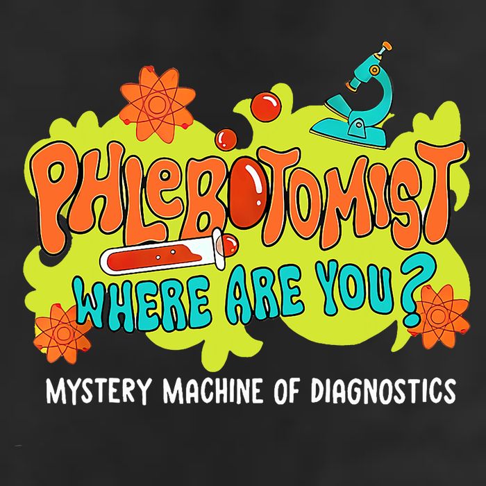 Phlebotomist Where Are You Mystery Machine Lab Week 2025  Trucker Hat