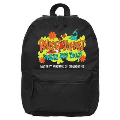 Phlebotomist Where Are You Mystery Machine Lab Week 2025 16 in Basic Backpack