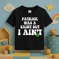 Patrick Was A Saint But I Aint Funny St Patricks Day Toddler T-Shirt