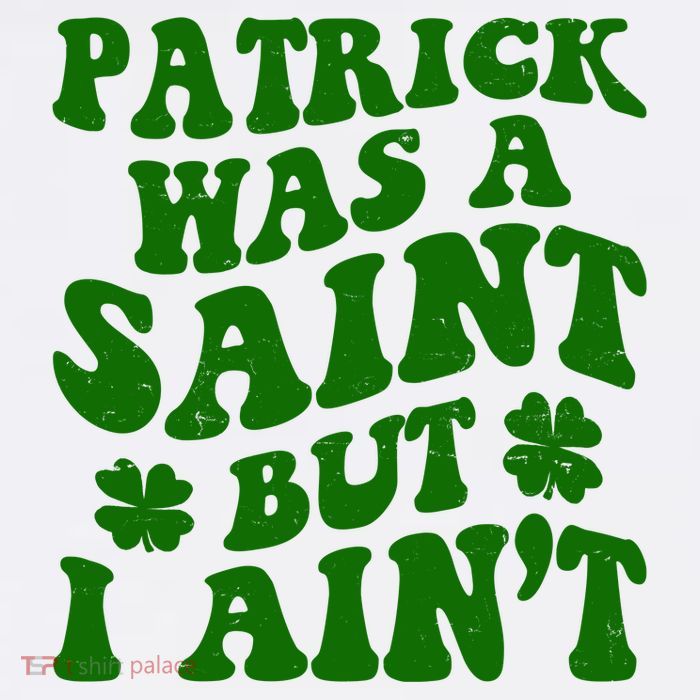 Patrick Was A Saint Funny St Patricks Day Cooling Performance Long Sleeve Crew