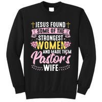 Pastor Wife Appreciation Church Christian Pastor Wife Premium Sweatshirt