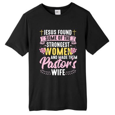 Pastor Wife Appreciation Church Christian Pastor Wife Premium Tall Fusion ChromaSoft Performance T-Shirt