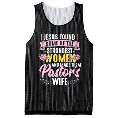 Pastor Wife Appreciation Church Christian Pastor Wife Premium Mesh Reversible Basketball Jersey Tank