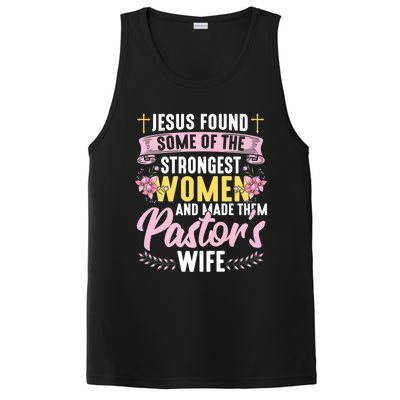 Pastor Wife Appreciation Church Christian Pastor Wife Premium PosiCharge Competitor Tank