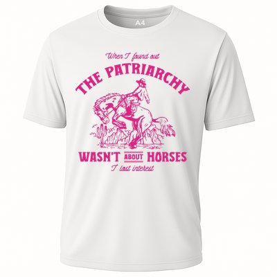 Patriarchy Wasnt About Horses I Lost Interest Ken Mojo Dojo Casa Hous Performance Shirt