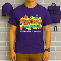 Phlebotomist Where Are You Mystery Machine Lab Week 2025 T-Shirt