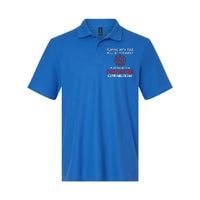 Playing With A Firefighter Will Get You Wet Gift For Fire Gift Softstyle Adult Sport Polo