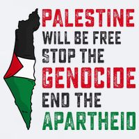 Palestine Will Be Free Stop The Genocide End The Apartheid Sueded Cloud Jersey T-Shirt