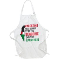 Palestine Will Be Free Stop The Genocide End The Apartheid Apron