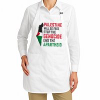 Palestine Will Be Free Stop The Genocide End The Apartheid Apron