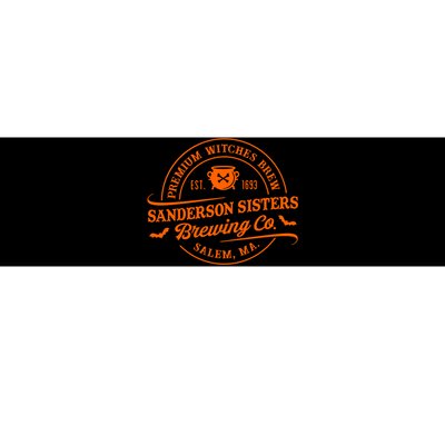 Premium Witches Brew Est 1963 Sanderson Sisters Brewing Co Halloween Costume Bumper Sticker