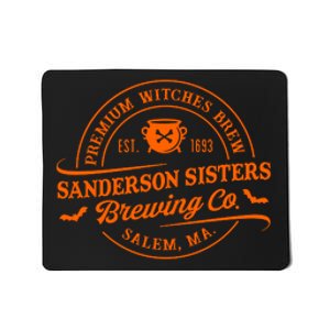 Premium Witches Brew Est 1963 Sanderson Sisters Brewing Co Halloween Costume Mousepad