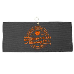 Premium Witches Brew Est 1963 Sanderson Sisters Brewing Co Halloween Costume Large Microfiber Waffle Golf Towel