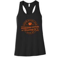 Premium Witches Brew Est 1963 Sanderson Sisters Brewing Co Halloween Costume Women's Racerback Tank