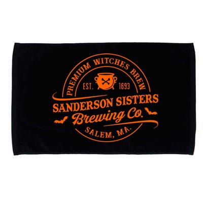 Premium Witches Brew Est 1963 Sanderson Sisters Brewing Co Halloween Costume Microfiber Hand Towel