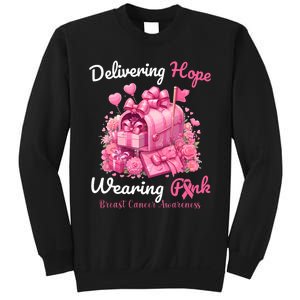 Postal Worker Breast Cancer Awareness October We Wear Sweatshirt