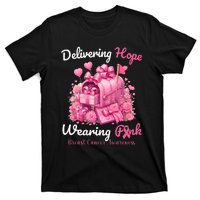 Postal Worker Breast Cancer Awareness October We Wear T-Shirt