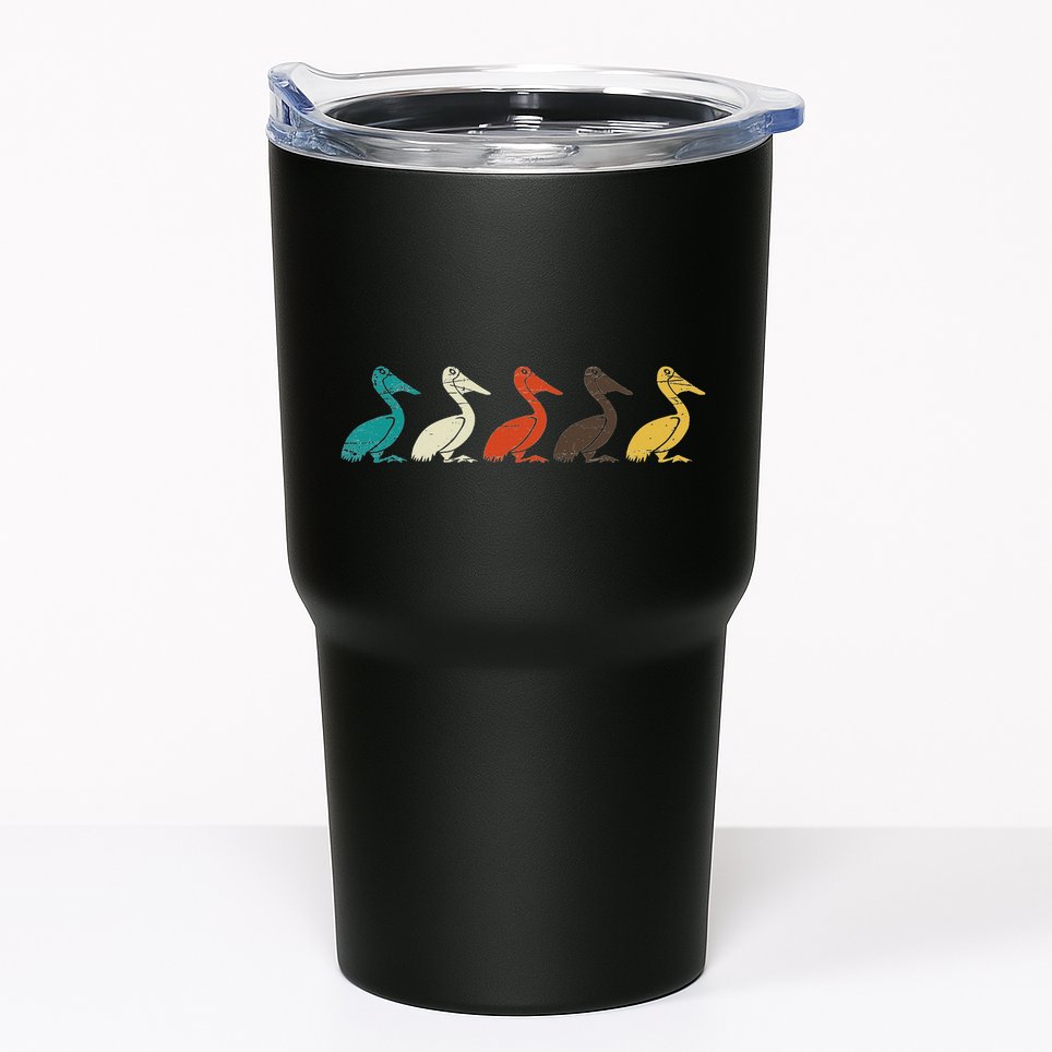 Pelican Water Bird Ornithology Tropical Pelican Gift Pelican Tumbler