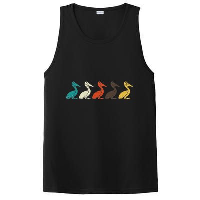 Pelican Water Bird Ornithology Tropical Pelican Gift Pelican PosiCharge Competitor Tank